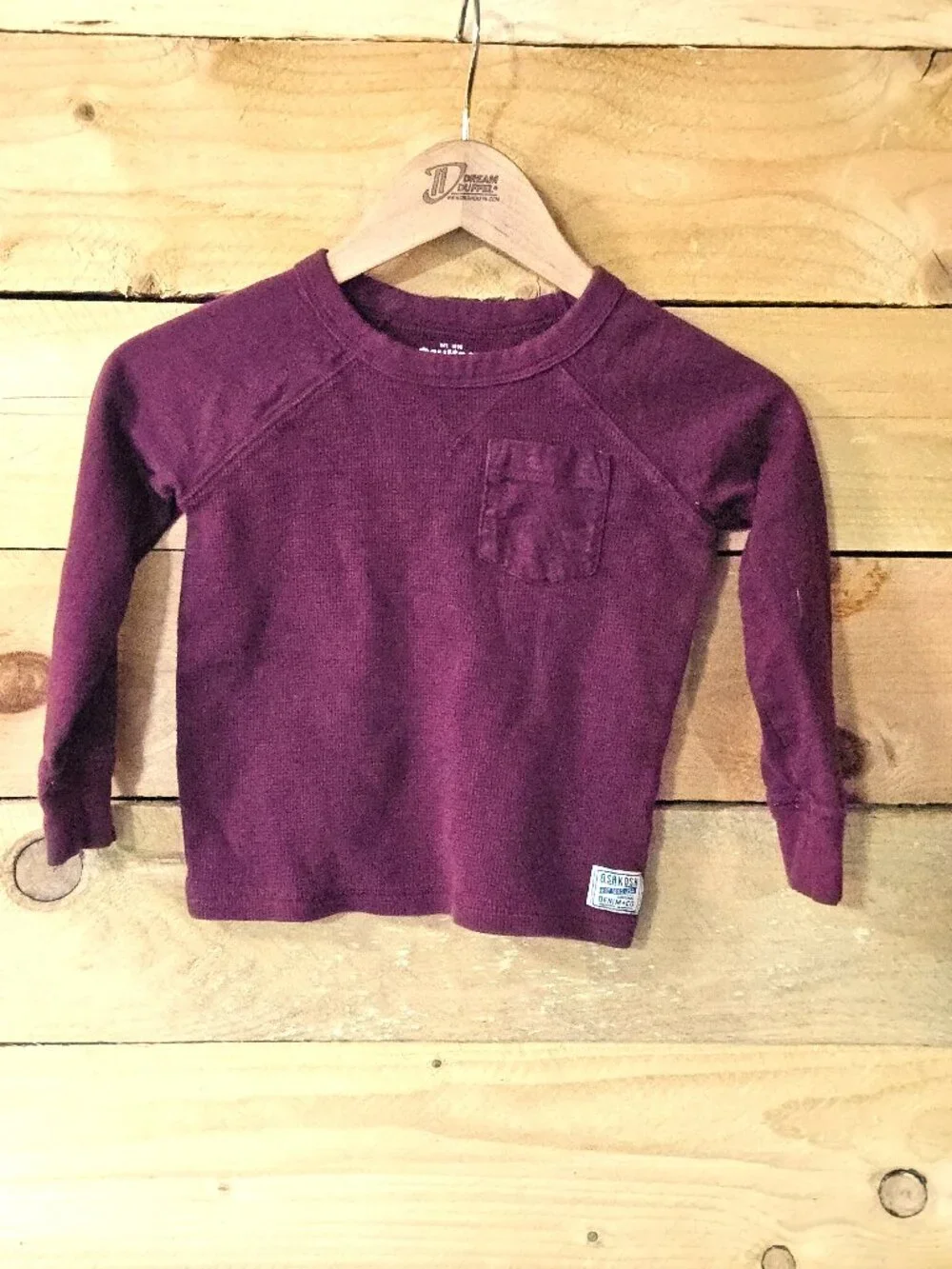 OshKosh B'Gosh Burgundy Shirt
